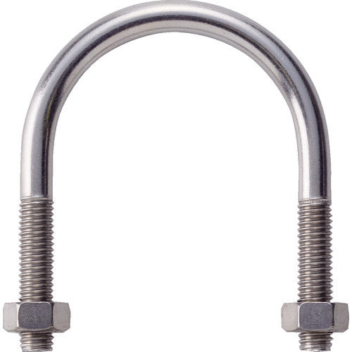 TRUSCO SGP U-Bolt SUS304 Nominal Diameter 40A Thread Diameter M8 TSGP-BTM8-40A-S 1 pc