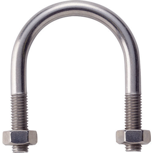 ＴＲＵＳＣＯ　ＳＧＰ用Ｕボルト　ＳＵＳ３０４　呼び径４０Ａ　ねじ径Ｍ１０　TSGP-BTM10-40A-S　1 個