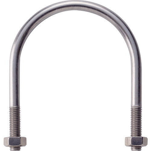 TRUSCO SGP U-Bolt SUS304 Nominal Diameter 80A Thread Diameter M10 TSGP-BTM10-80A-S 1 pc