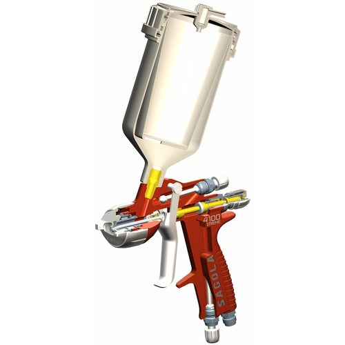 SAGOLA [Sold out item] 4100 XTREME spray gun (gravity type) Nozzle diameter Φ1.3 PG10142012 1 unit