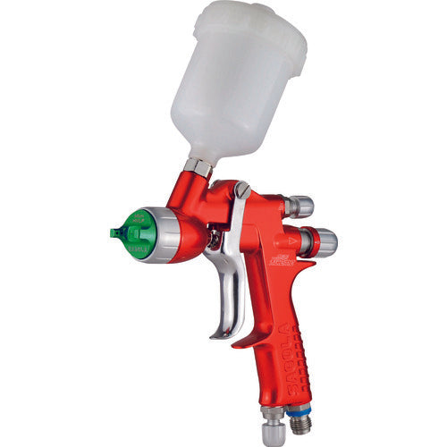 SAGOLA 【매진 상품】 mini XTREME 소형 스프레이 건(중력식) HVLP 노즐 구경 Φ1.4 10111805 1대