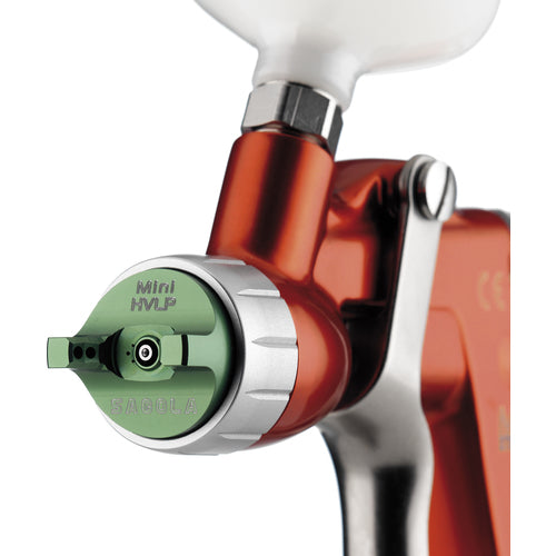 SAGOLA 【매진 상품】 mini XTREME 소형 스프레이 건(중력식) HVLP 노즐 구경 Φ1.4 10111805 1대