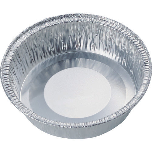 ＴＲＵＳＣＯ　使い捨てアルミ容器　丸深型　２０枚入　１２０ＣＣ　RD1014B2　1 袋