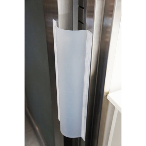 TRUSCO PP 손가락 막힘 방지 스토퍼 투명 길이 440mm 2개입 PPS-440-2 1 S