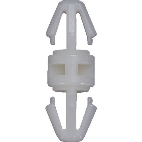 ＴＲＵＳＣＯ　両爪ワンタッチスペーサー　板厚１．６ｍｍ　支柱の高さ３．２ｍｍ　穴径４．０Φ　１０個入　ROS3.24.0-10　1 袋