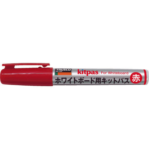 TRUSCO [Sold out and discontinued] Kitpas for whiteboards, red TRWKP-R, 1 piece