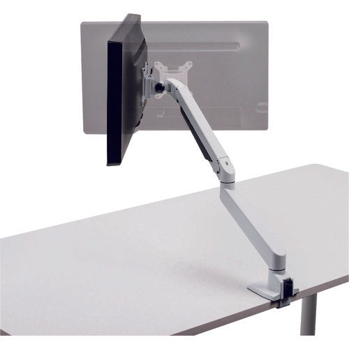 SANWA Horizontal/Vertical Articulated LCD Monitor Arm (White) CR-LA1301WN2 1 unit