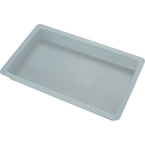 TRUSCO PP tray, flat, 1 square, 238X140X30, PPTFS-238X140X30, 1 bag