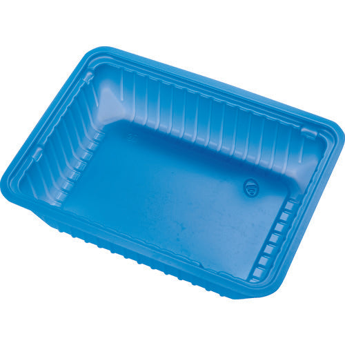 TRUSCO [Sold out and discontinued] PP tray, square, blue, 1 square, bottom surface 132X91, PPTSB-132X91, 1 bag