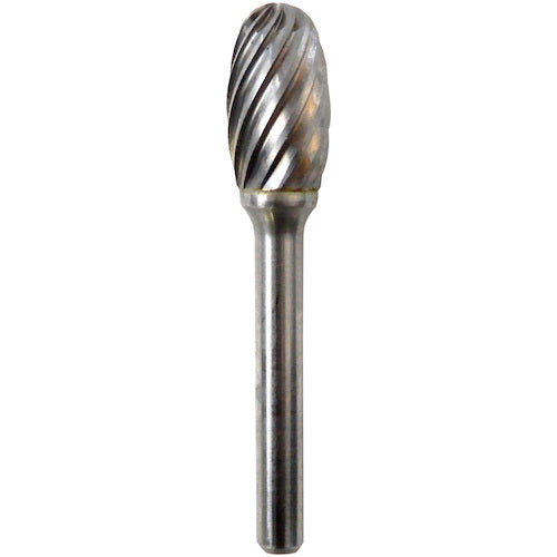 NRS Carbide Bur Tamago S-INOX Cutting, Blade Diameter 12 x Blade Length 22 x Shaft Diameter 6 x Shaft Length 45, Brazed, TCBINX5700, 1 pc