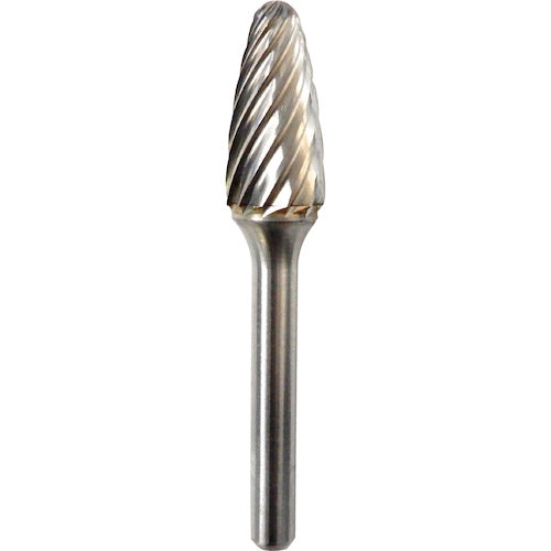 NRS Carbide Bur, Tsukushi S-INOX Cut, Blade Diameter 12 x Blade Length 25 x Shaft Diameter 6 x Shaft Length 45, Brazed, TCBINX9700, 1 pc
