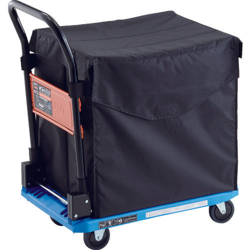 TRUSCO Plastic Cart Cartio (Steel Handle Type) CHB Hand Truck Box Included Blue MPK720B-CHB 1 Unit