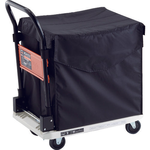 TRUSCO Plastic Cart Cartio (Steel Handle Type) CHB Hand Truck Box Included White MPK720W-CHB 1 Unit