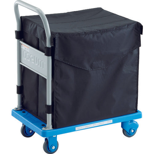 TRUSCO Plastic Cart Grand Cart Silent CHB Hand Truck Box Included 718X468 TPX-702-CHB 1 Unit