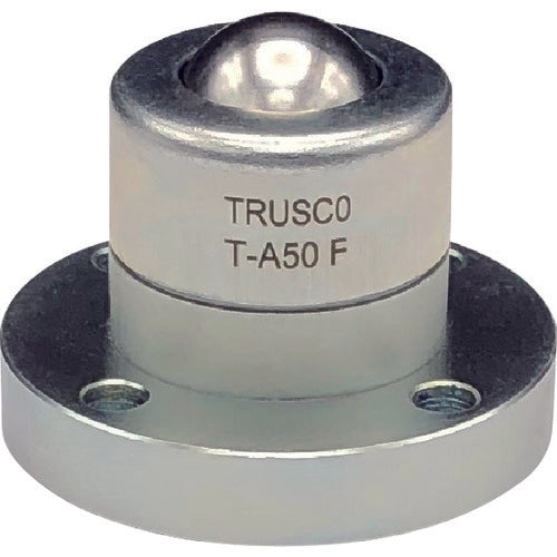 ＴＲＵＳＣＯ　ボールキャスター　切削加工品　フランジタイプ　T-A50F　1 個