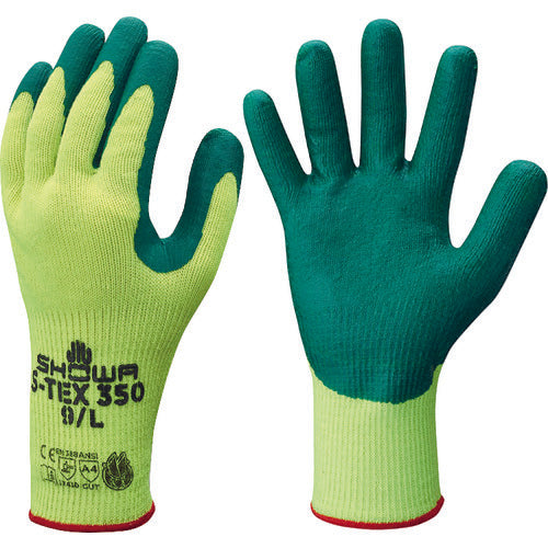SHOWA Cut-Resistant Gloves Haganecoil S-TEX350 Green L Size S-TEX350-L 1 Pair