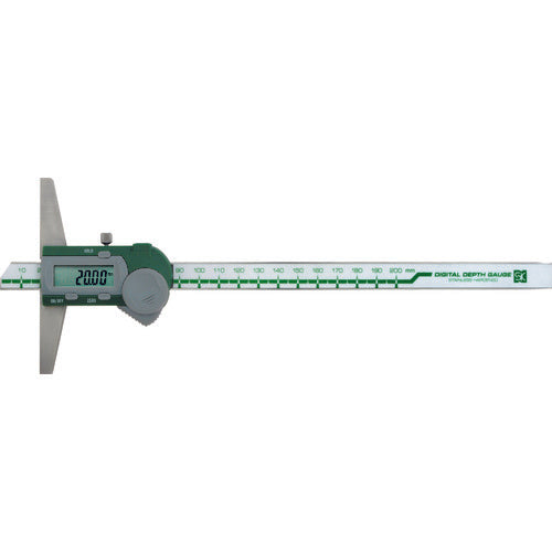 SK Digital Depth Gauge 200mm GDCS-200D 1 unit
