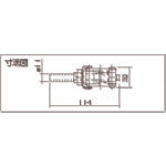 角田　ステンレス製押し引き兼用トグルクランプ　Ｎｏ．ＦＭ１５０−２Ｓ　KC-FM150-2S　1 個