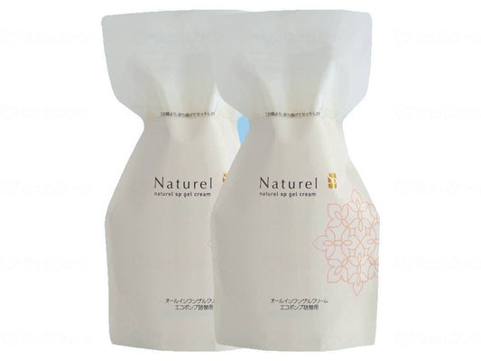 Japan Health Beauty Development Naturel SP Gel Cream PLUS Eco Twin Set 550g + 550g