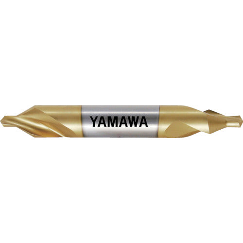 Yamawa Coated Strong Twist Groove A-Type 60° Center Hole Drill CE-S V 2.5 x 60° x 7.7 CESV-25 1 Piece