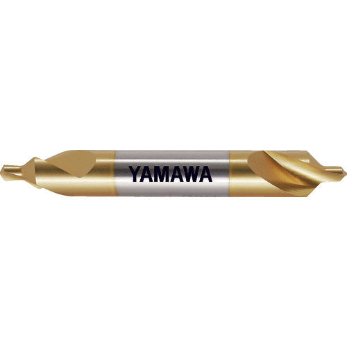 Yamawa Coated Strong Twist Groove A-Type 90° Center Hole Drill CE-Q V 1X90°X4 CEQV-1 1 Piece