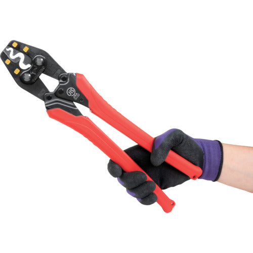 TTC 압착 공구 TP-38 알몸 압착 단자·슬리브용 TP-38 1 丁