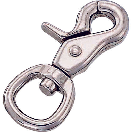 Mizumoto Hook Stainless Steel Trigger Snap Length 78mm Load Capacity 0.79kN B-124 1 pc