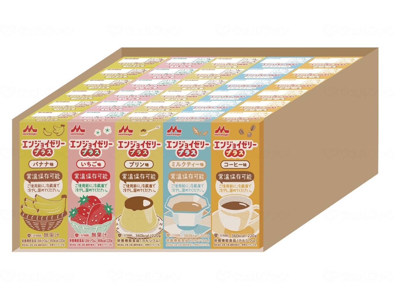 Morinaga Milk Industry Clinico Enjoy Jelly Plus Case Various Set
