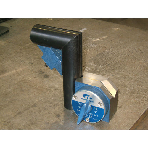 KANETEC 마그넷 육각 홀더(핸들 회전식 자석 전환) KM-SA 1개