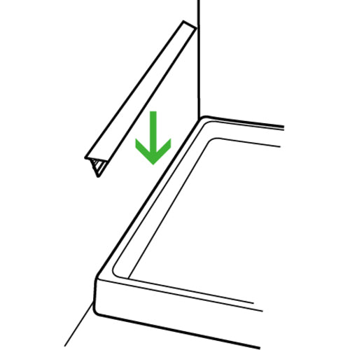 SANEI Washing Machine Pan Gap Gasket PP60-900 1 pc