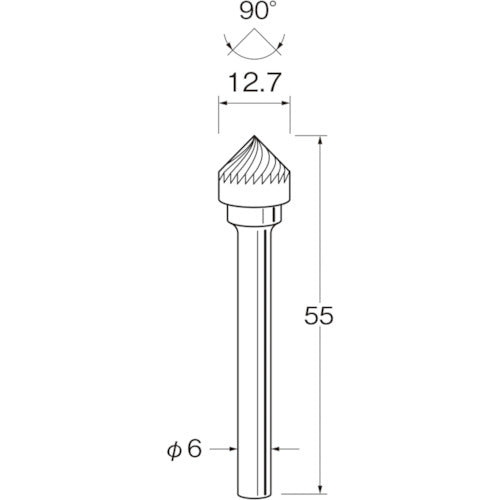 Router Carbide Cutter K6743 1 piece