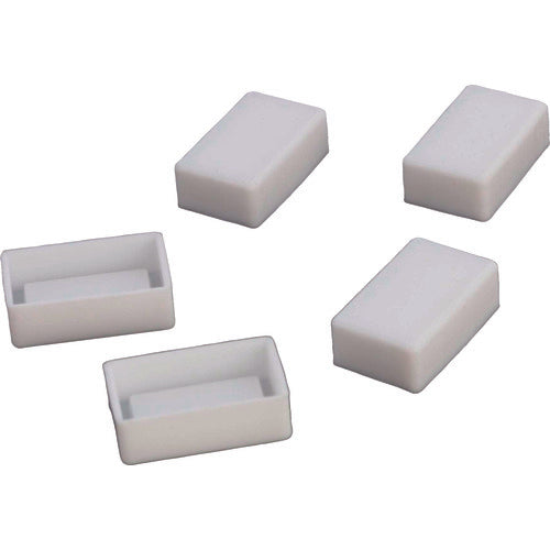 SIBATA 실리콘 캡 각형 시험관용 5입 080540-0220A 1 상자