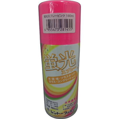 신토 형광 스프레이 핑크 180ML 2845-1 1 개