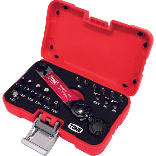 TONE Torx Bit Ratchet Set TBS20 1 S