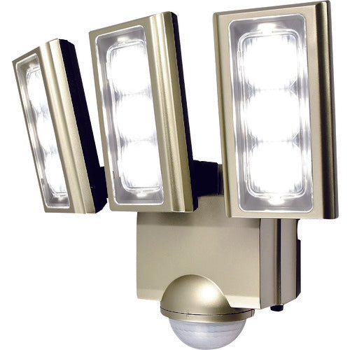 ELPA 방범용 센서 라이트 AC LED 센서 라이트 3등 ESL-ST1203AC 1대