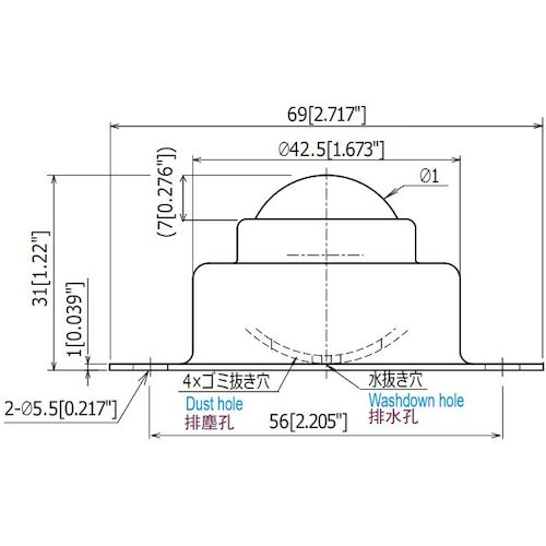 ＩＳＢ　イグチベアー　重荷重用プレス製品　ＩＭ２５Ｒ　IM-25R　1 個