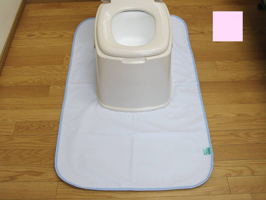 Tokunaga Deodorizing Master Simple Toilet Waterproof Mat Pink