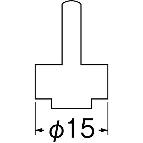 SANEI Water Saving Top P84-15 1 piece