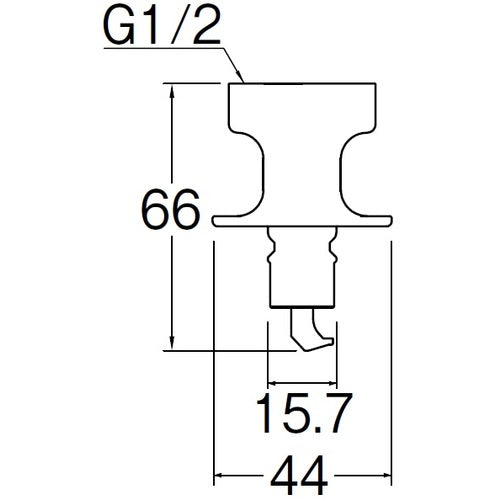 ＳＡＮＥＩ　洗濯機用ニップル　PT-3360　1 個