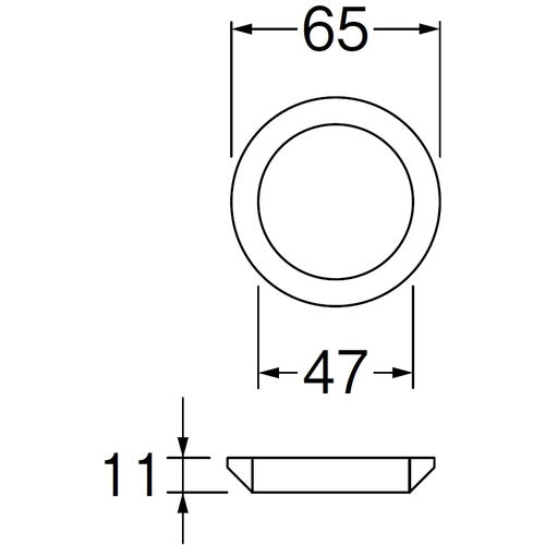 ＳＡＮＥＩ　ロータンクサイフォン取付パッキ　PP42-31S　1 個