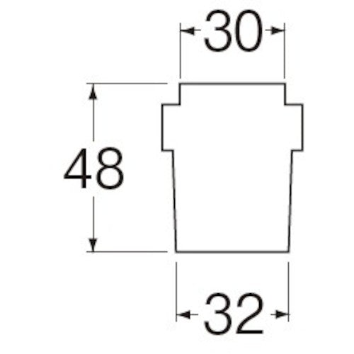 SANEI 세탁기 배수 호스 캡 PH64-89T 1 개