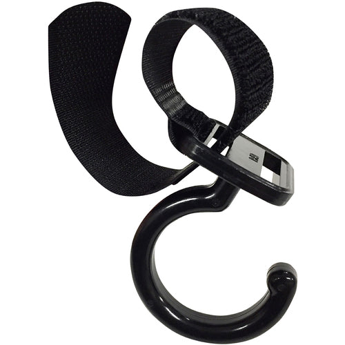 Green Cross Plastic Hook for Pipes (Fixed Hook Type) Black KF-2BK Load Capacity 3kg Removable Hook and Loop Fastener 309054 1 pc