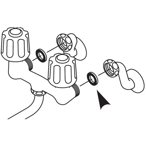 SANEI Eccentric Tube Gasket JP40-10-30S 1 Box