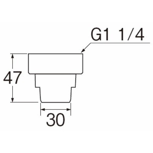 SANEI Drain Hose Union Nut PH62-88S-30 1 pc