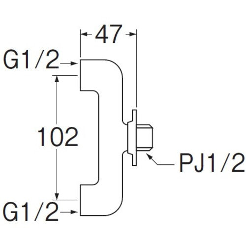 ＳＡＮＥＩ　二又ソケット　JB13A-13　1 個