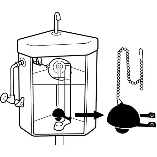 ＳＡＮＥＩ　ロ−タンクゴムフロ−ト　PH841-92X　1 個