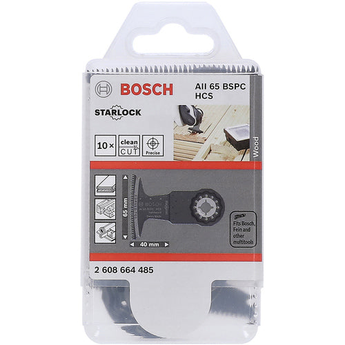 Bosch Multi-Tool Blade (Cut-off Saw) Starlock Wood AII65BSPC AII65BSPC/10 1 S