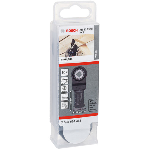 Bosch Multi-Tool Blade (Cut-off Saw) Starlock Wood AIZ32BSPC AIZ32BSPC/10 1 S