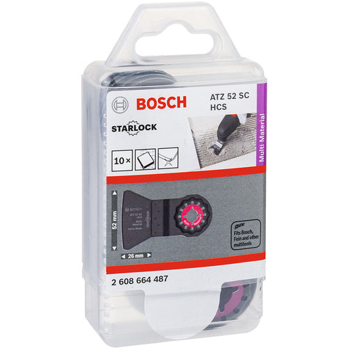Bosch Multi-Tool Blade (Cut-Saw) Starlock Special Material ATZ52SCN ATZ52SCN/10 1 S