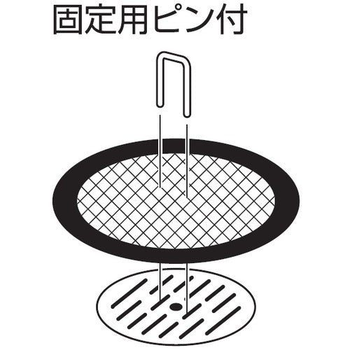 ＳＡＮＥＩ　排水用ゴミ受け　ゴミガード　PH95-75　1 個